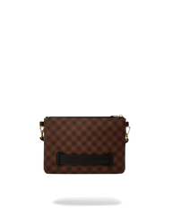 SHARKS IN PARIS BLUR EFFECT CROSSOVER CLUTCH
