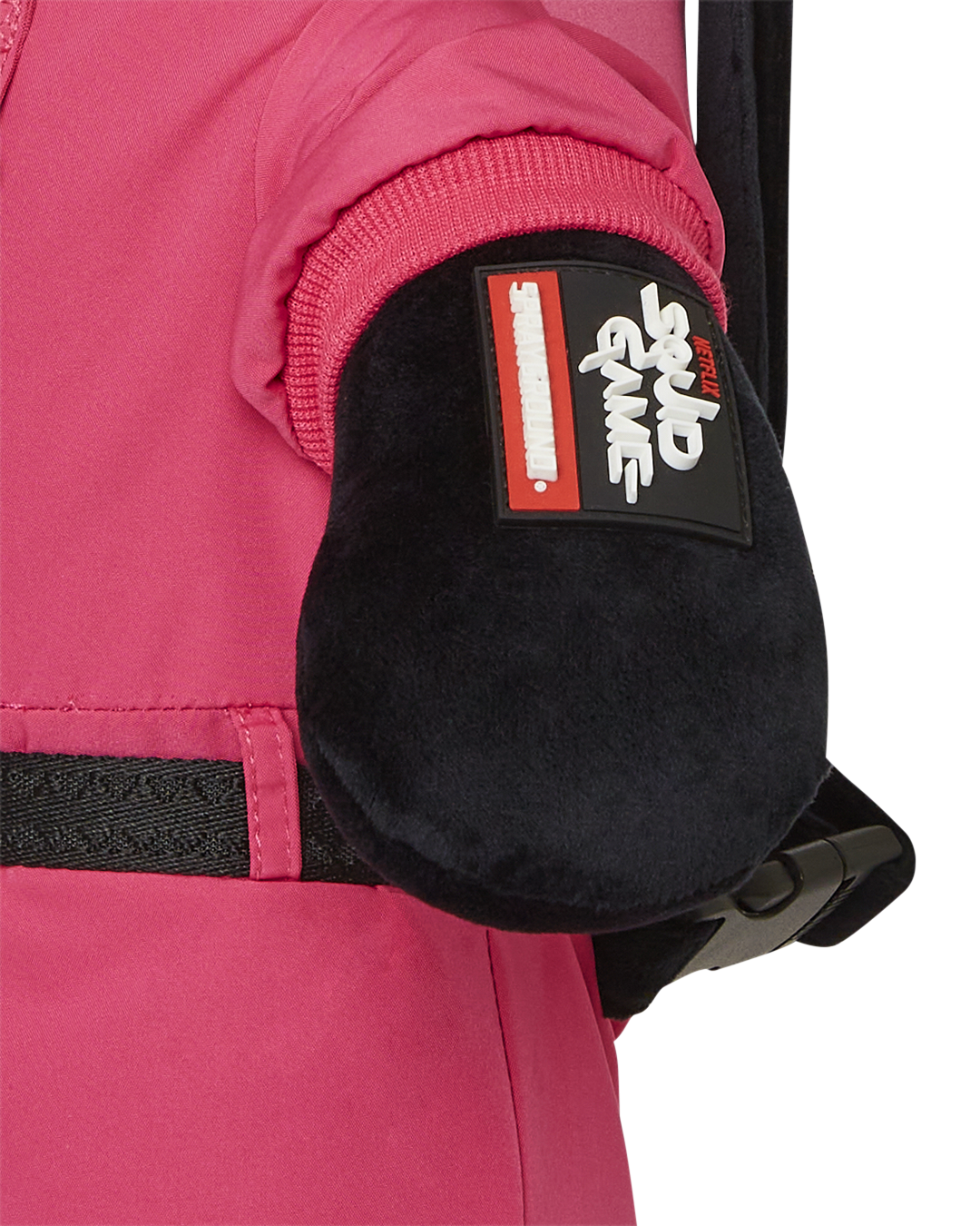 SQUID GAME COLLAB PINK SOLDIERS BEAR BACKPACK