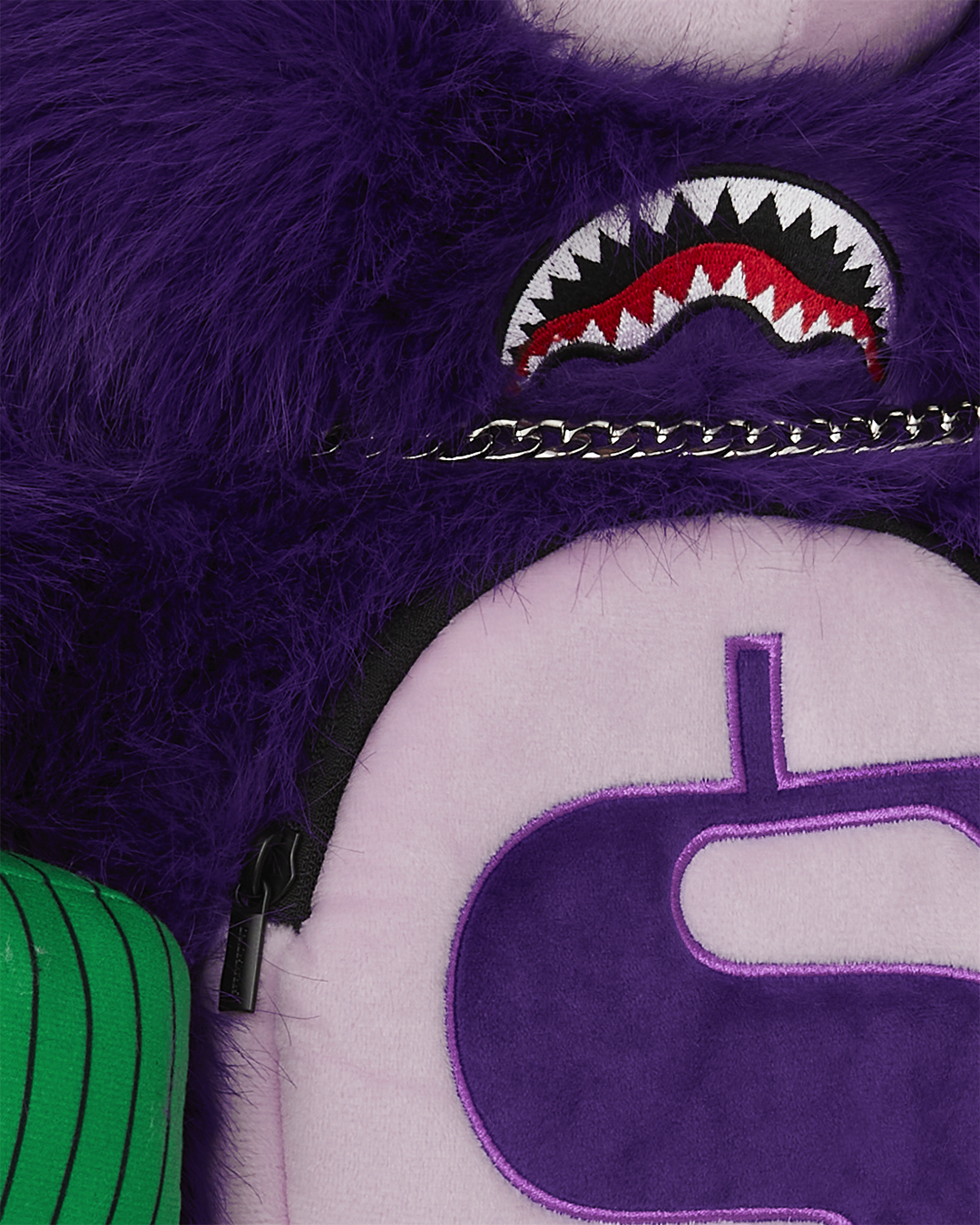 FURZILLA SHARK (PURP) MONEYBEAR BACKPACK