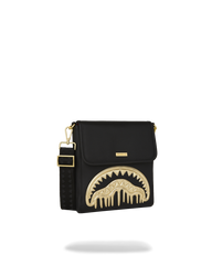 GOLDHEART SHARK DRIP MESSENGER SLING