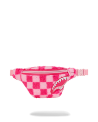 FURZILLA SHARK (PINK CHECK) SAVVY CROSSBODY