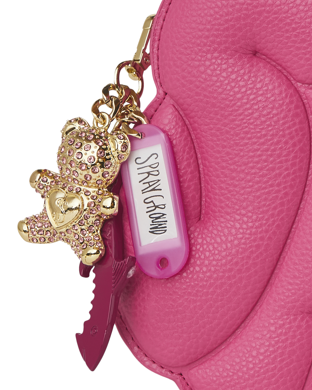 PINK POP SHARK BUBBLE HANDBAG