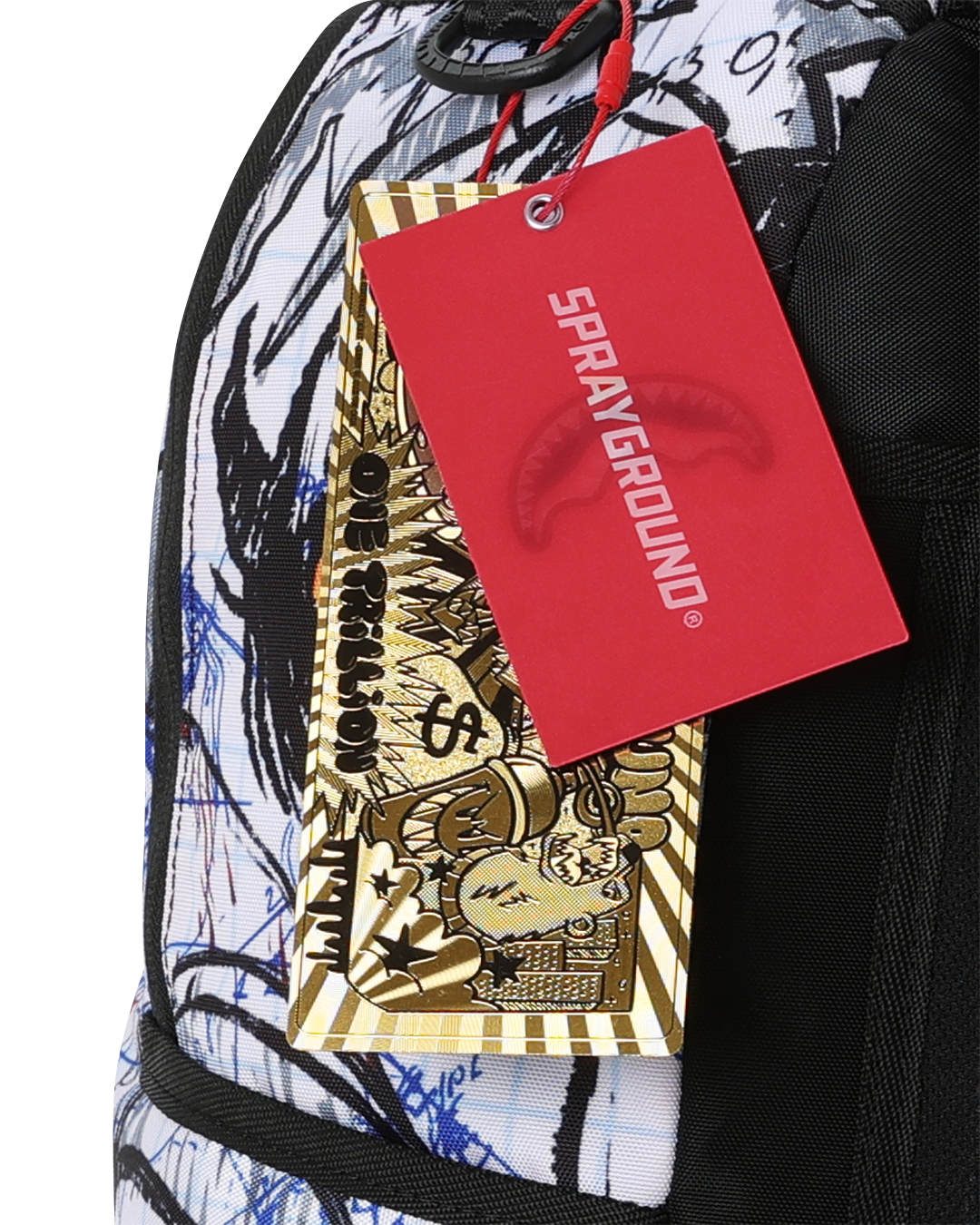 SPRAYGROUND METAL LOGO BACKPACK