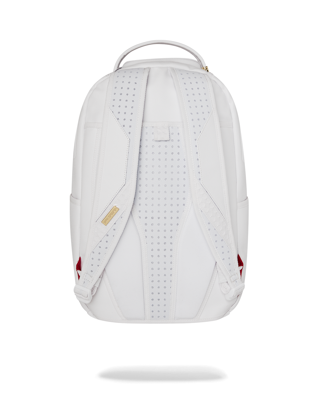 GOLD BRICK LUXE WHITE BACKPACK