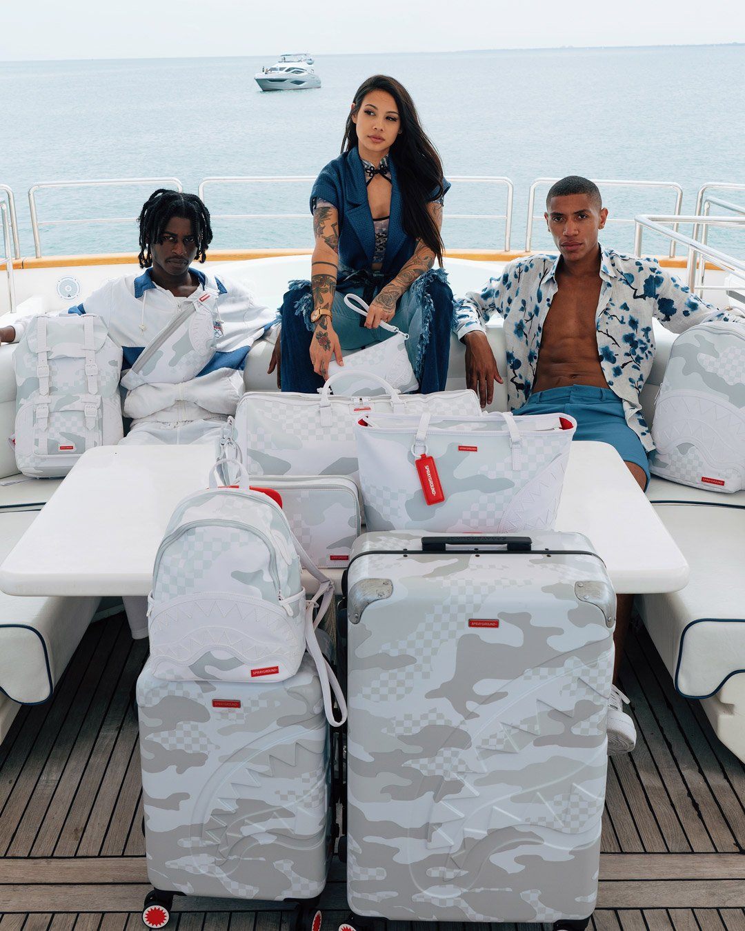 3AM LE BLANC LUGGAGE SET