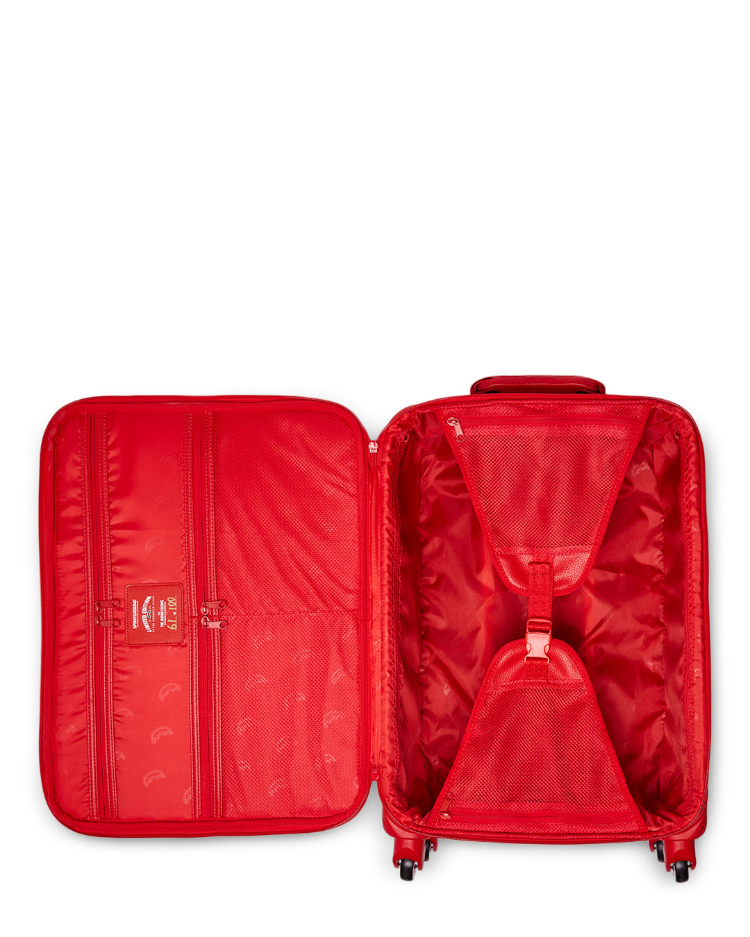 RED RIVIERA JETSETTER CARRY-ON LUGGAGE
