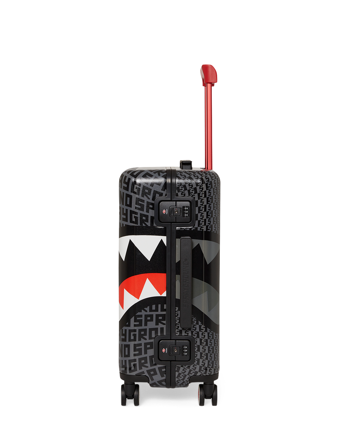 SHARKFINITY STEALTH PILOT SHARKNAUTICS HARDSHELL CARRY-ON LUGGAGE