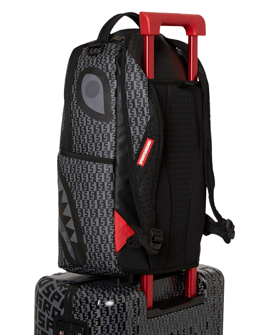 SHARKFINITY STEALTH PILOT SHARKNAUTICS HARDSHELL CARRY-ON LUGGAGE