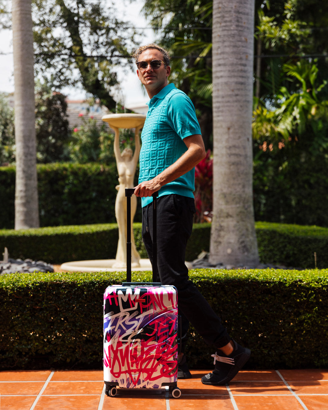 SHARK ATELIER SHARKNAUTICS HARDSHELL CARRY-ON LUGGAGE
