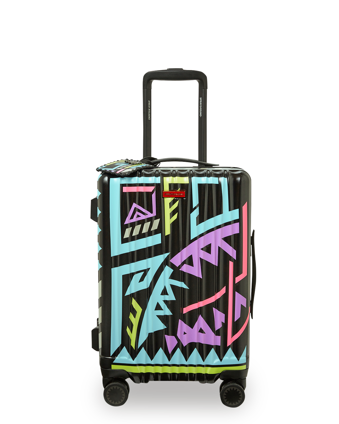 A.I. PATH TO THE FUTURE III HARDSHELL CARRY-ON LUGGAGE - SANDFLOWER COLLAB