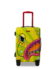 SLIME DIME SHARKNAUTICS HARDSHELL CARRY-ON LUGGAGE