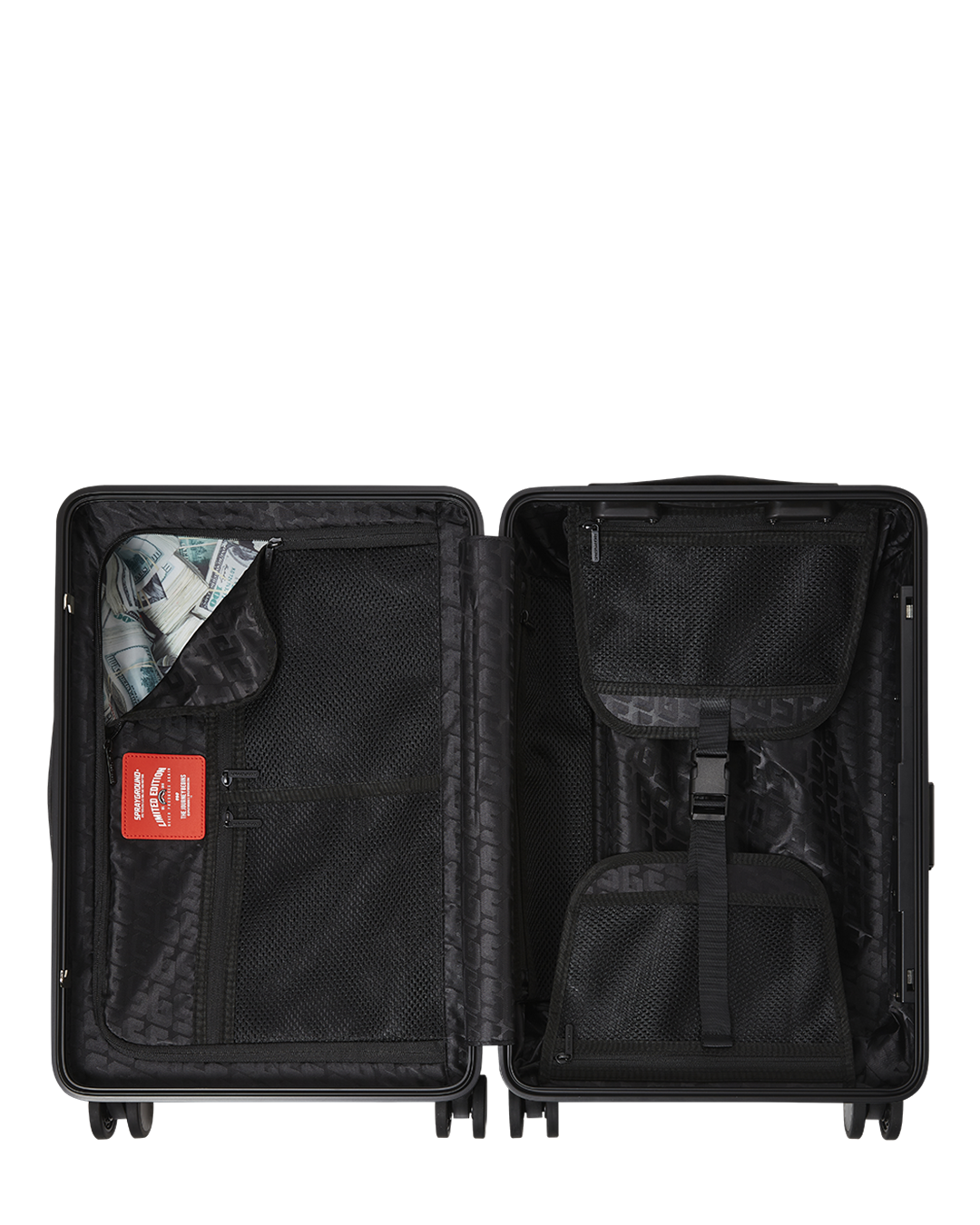 MIND TRIP SHARK DOSE SHARKNAUTICS HARDSHELL CARRY-ON LUGGAGE