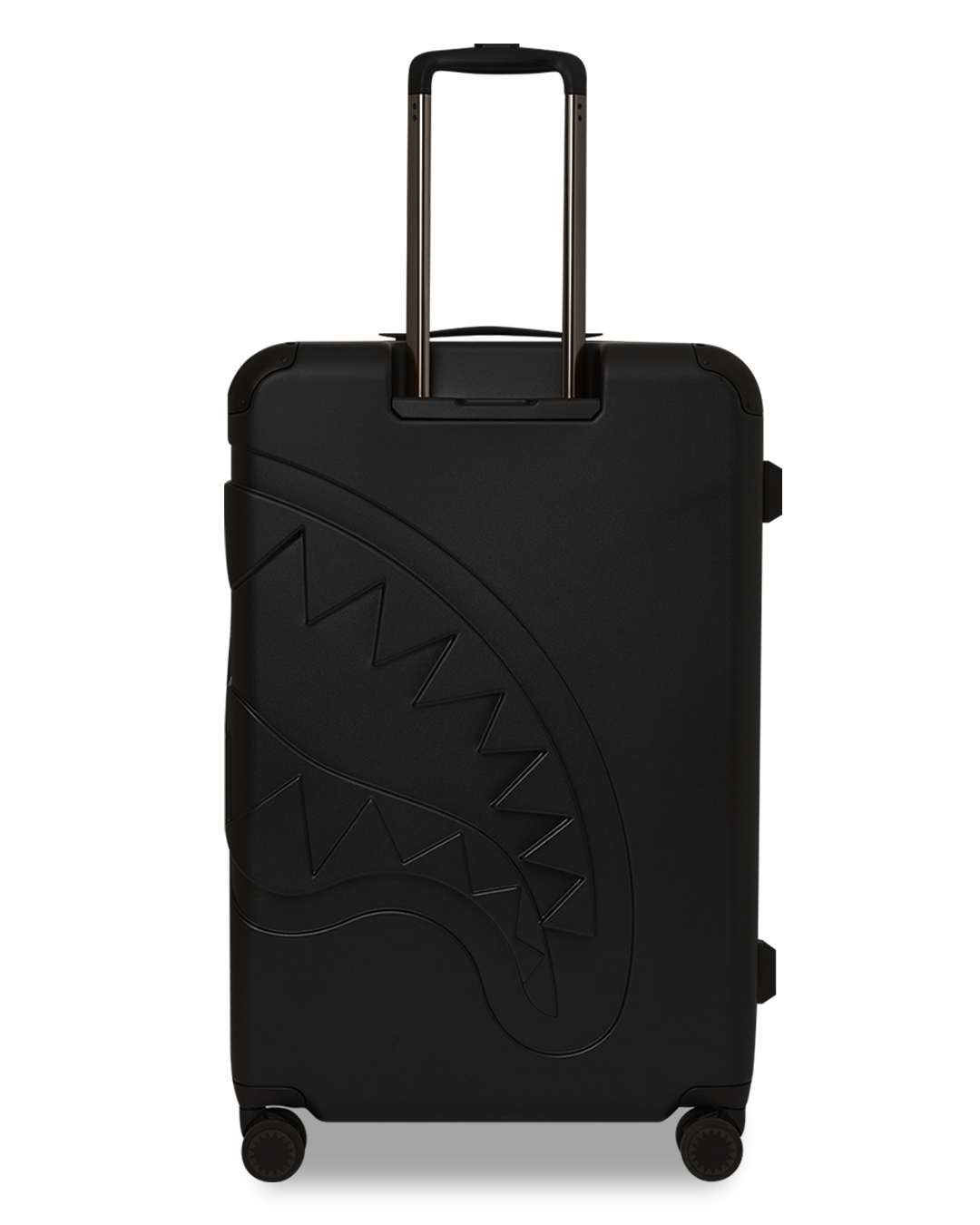 REALITY CHECK SHARKITECTURE FULL-SIZE JETBLACK LUGGAGE (GUNMETAL HARDWARE)