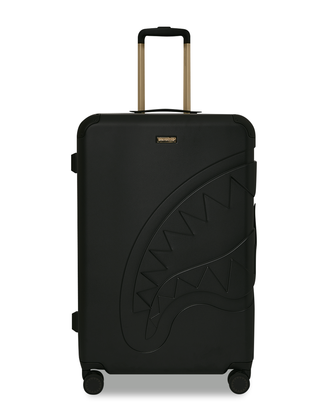 REALITY CHECK SHARKITECTURE FULL-SIZE JETBLACK LUGGAGE (GOLD HARDWARE)