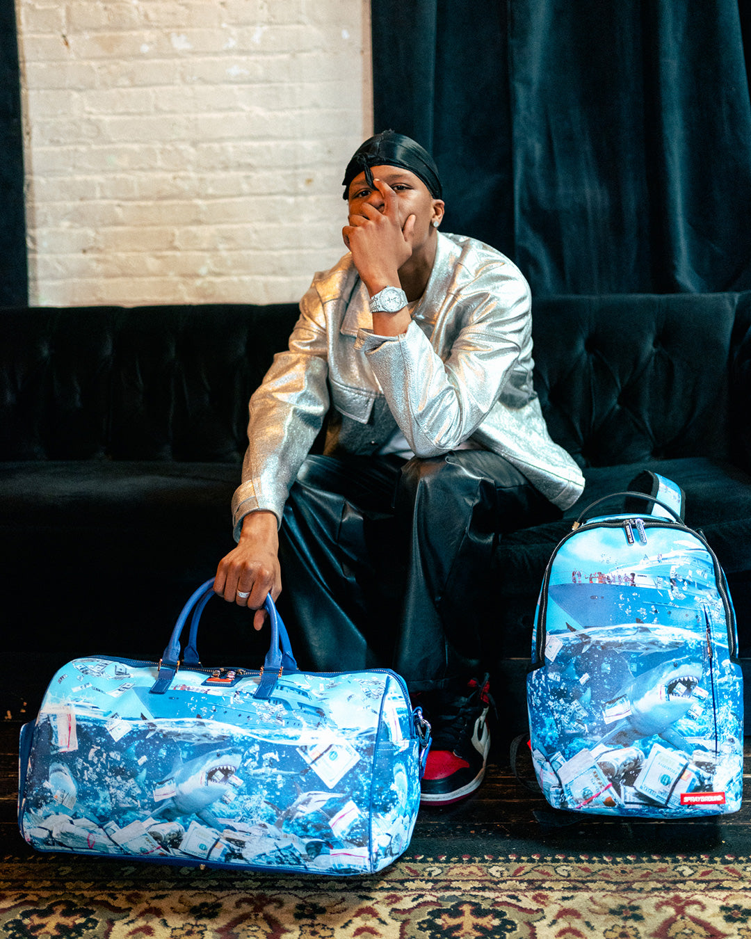 THE SHARK PARTY DUFFLE