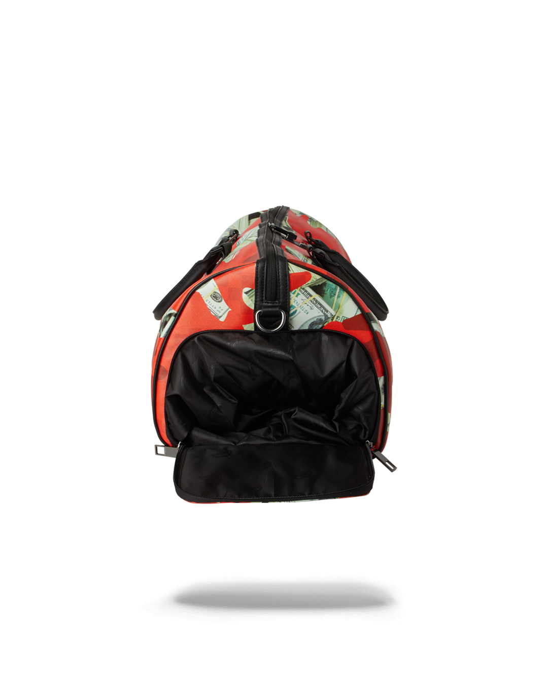 MONEY CAMO (RED) DUFFLE