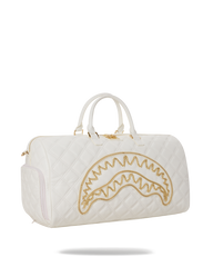 RIVIERA LE BLANC GOLD CHAIN SHARK DUFFLE