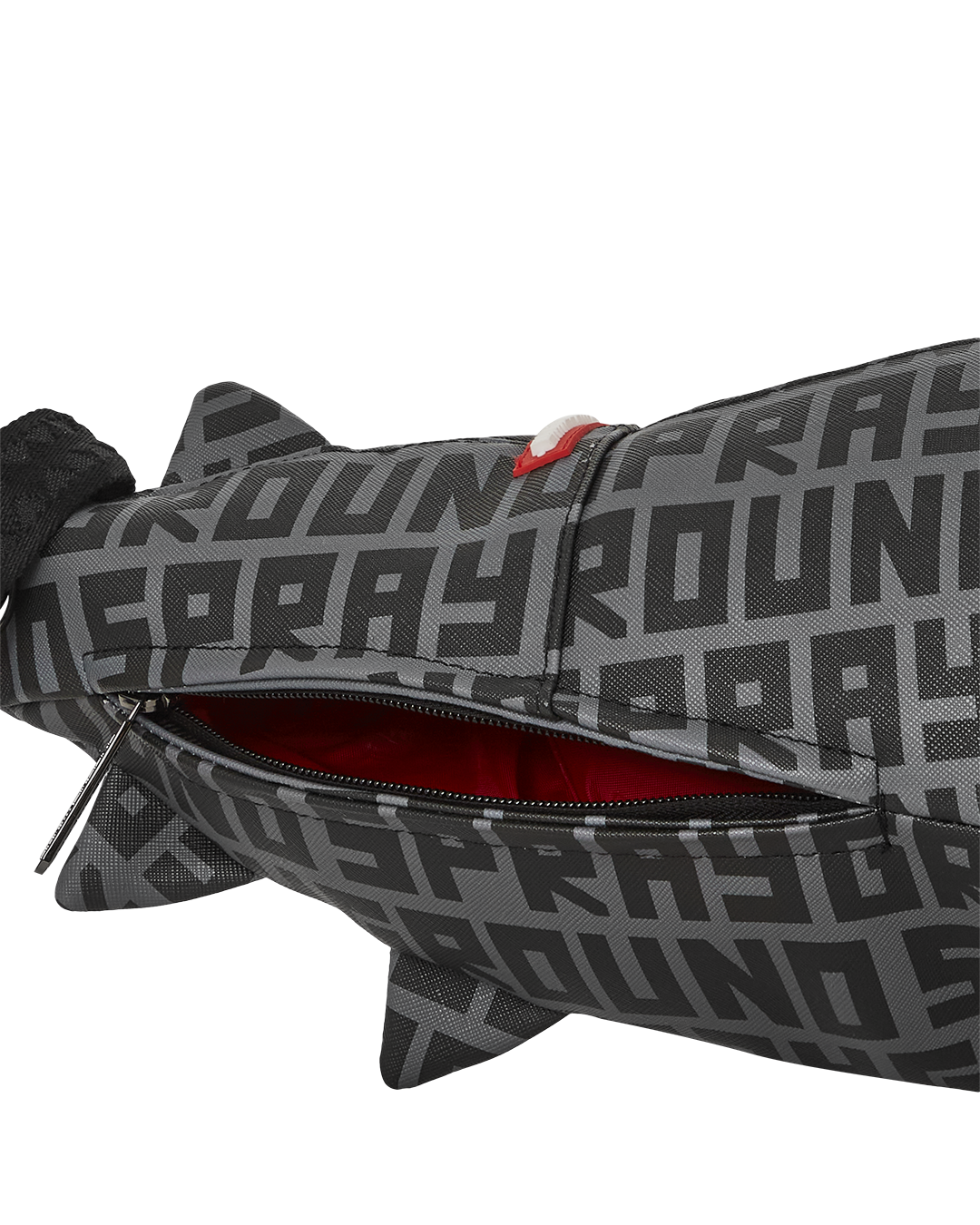 SHARKFINITY STEALTH PILOT SHARK SHAPE DUFFLE