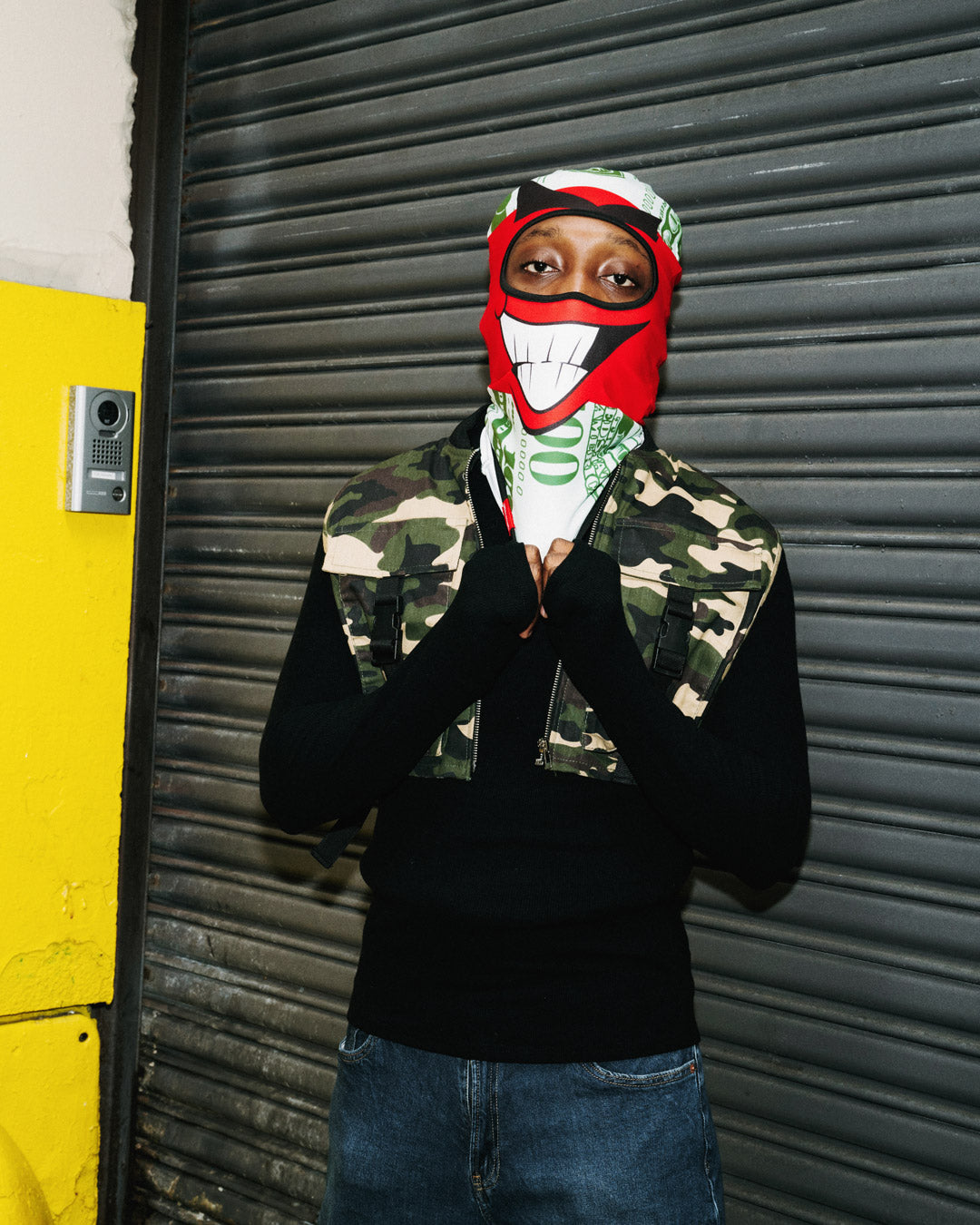 MONEY BOY SKI MASK (RED)