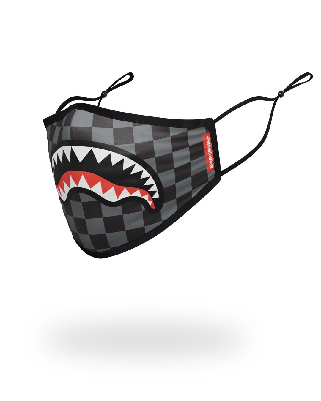 SHARKS IN PARIS (GREY) FORM-FITTING MASK