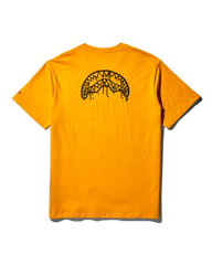 GARFIELD CAT STRATCH GRAPHIC T-SHIRT (ORANGE)