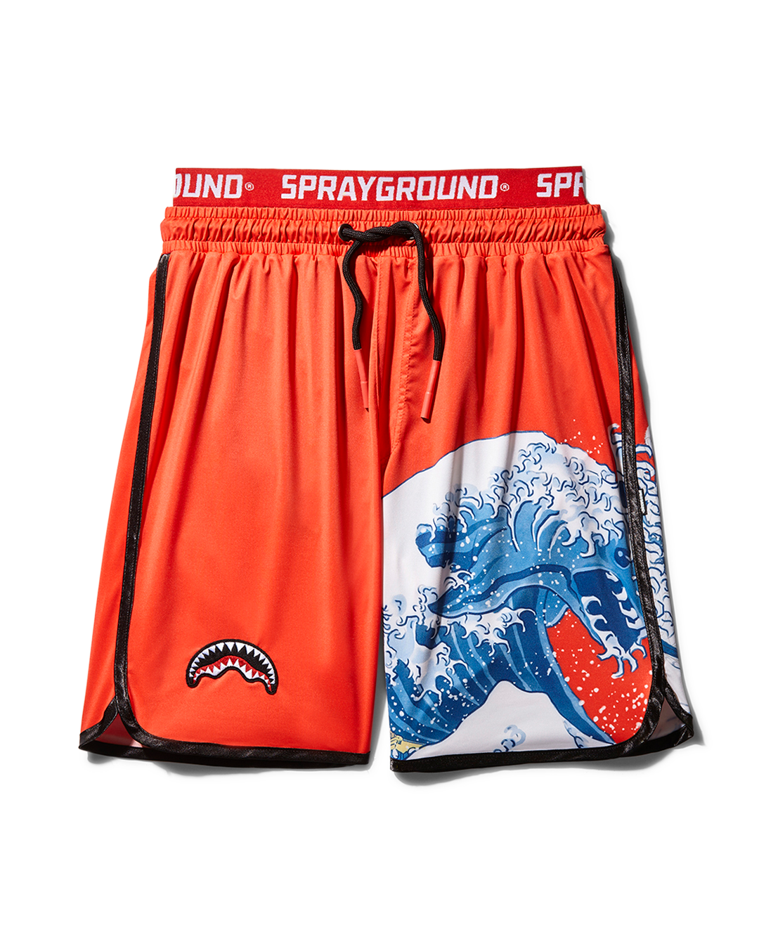 JAPAN WAVE CORTO SWIM TRUNKS (RED)