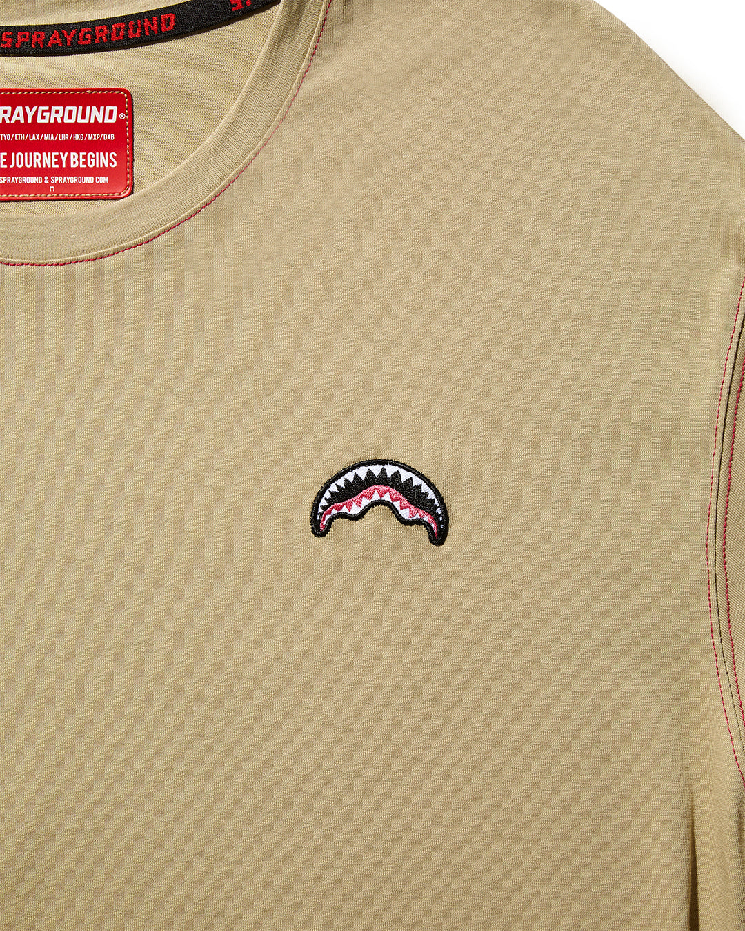 OVER SHARK T-SHIRT (SAND)