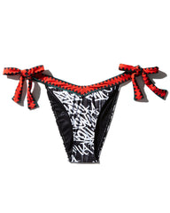 SCRIBBLE BIKINI BOTTOM