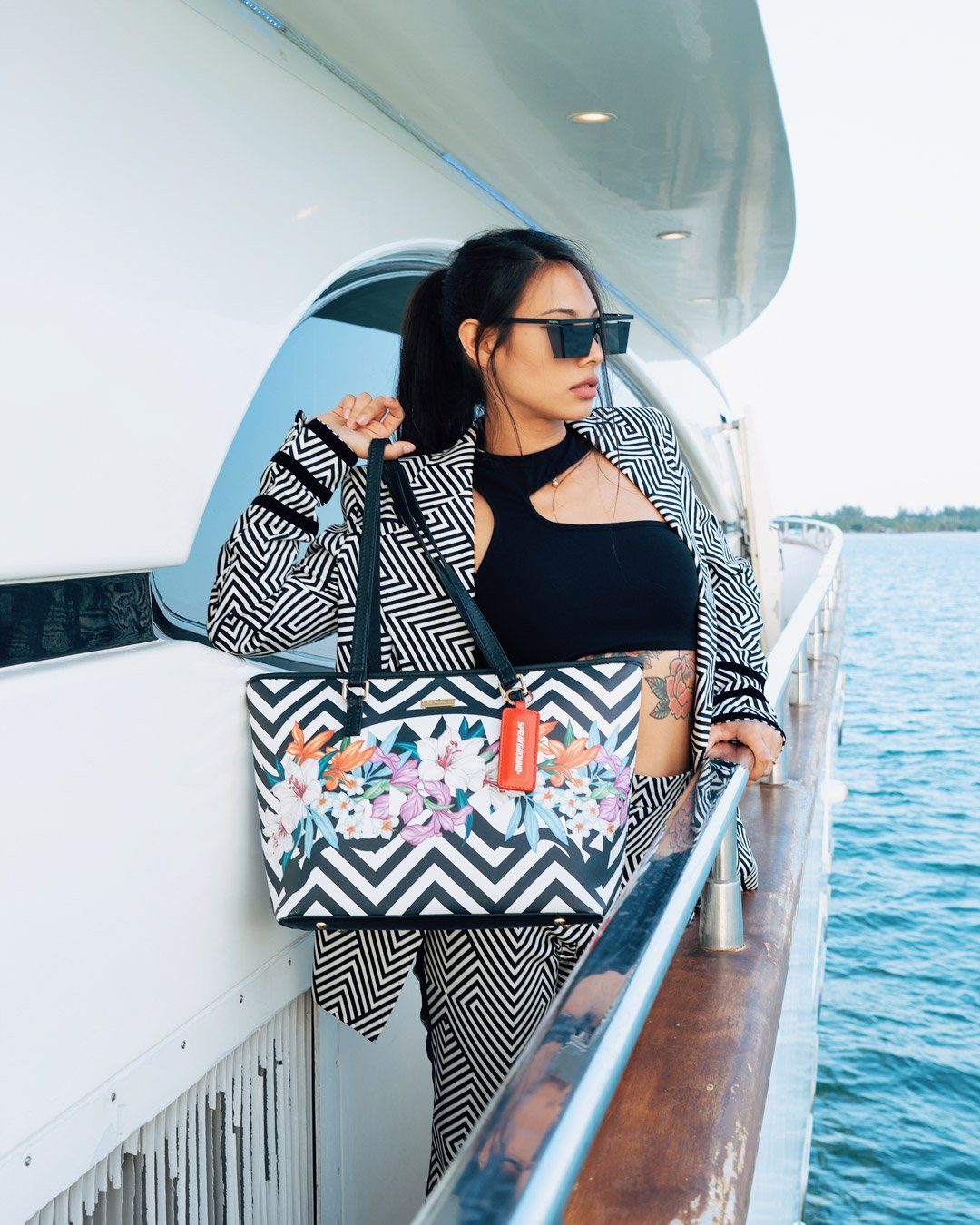 GLASS HOUSE TOTE