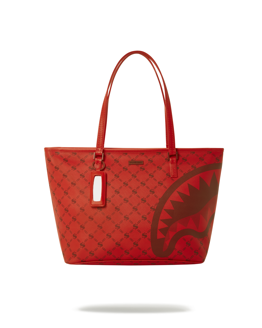 MONEY PATTERN BRICK TOTE