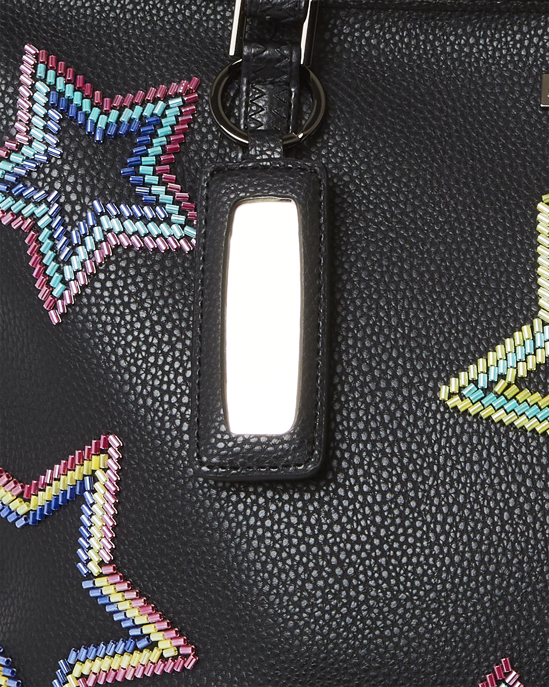 STAR RACER A.I.7 SANDFLOWER COLLAB BEADED TOTE
