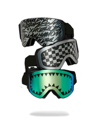 THE STREET MOUNTAIN SKI GOGGLES (INTERCHANGEABLE 3 LENSES)