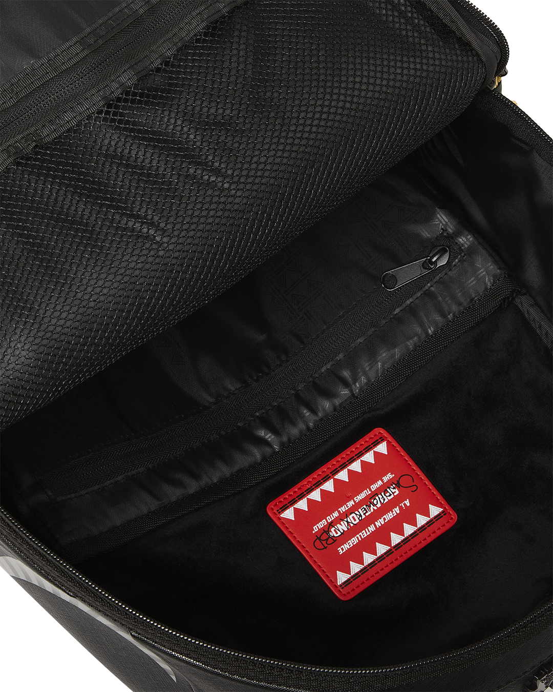 A.I. AFRICAN INTELLIGENCE SHARKS OF THE GOLD OCEAN BACKPACK - SANDFLOWER COLLAB