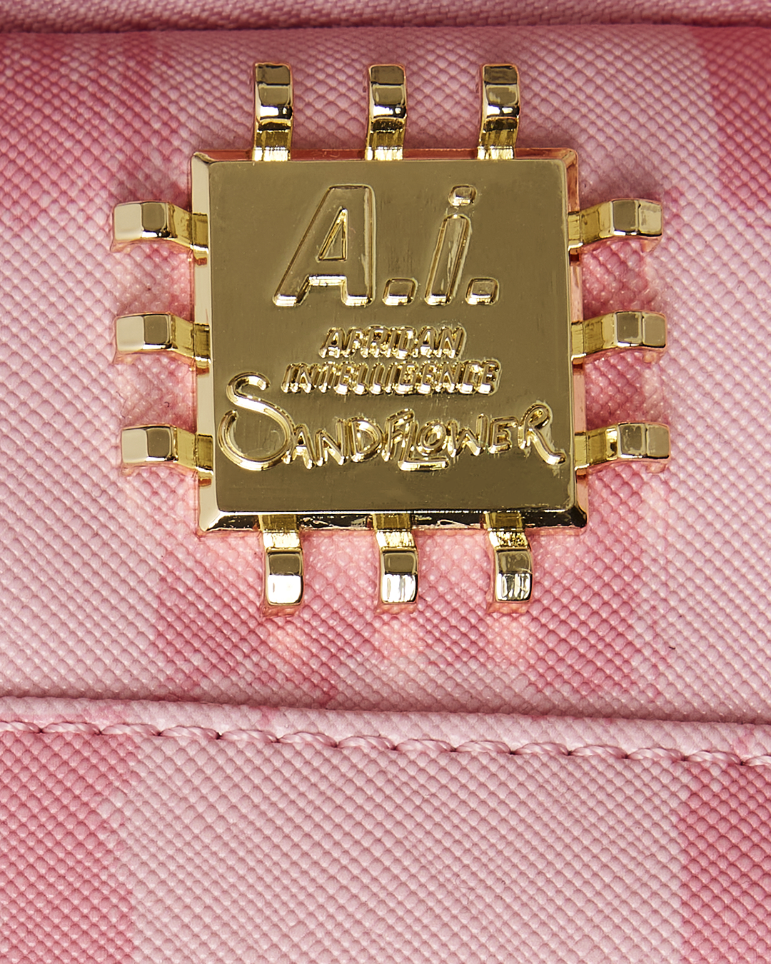 A.I. AFRICAN INTELLIGENCE MESSAGE FROM THE FUTURE BACKPACK - SANDFLOWER COLLAB