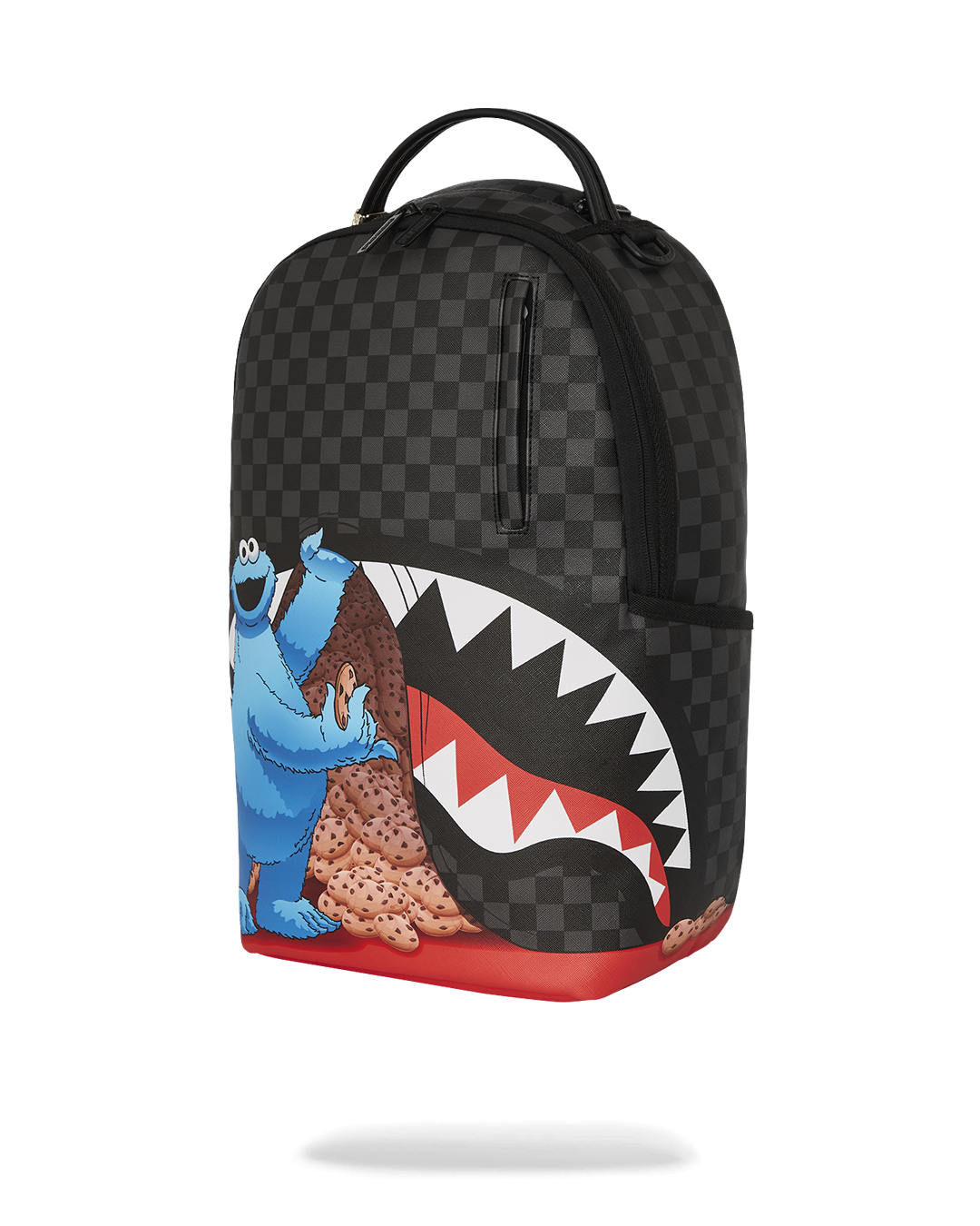 SESAME STREET COOKIE MONSTER SNACK ATTACK DLXSV BACKPACK