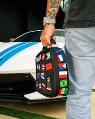 JAMES FIRST CLASS GLOBAL FLAGS SNACKPACK