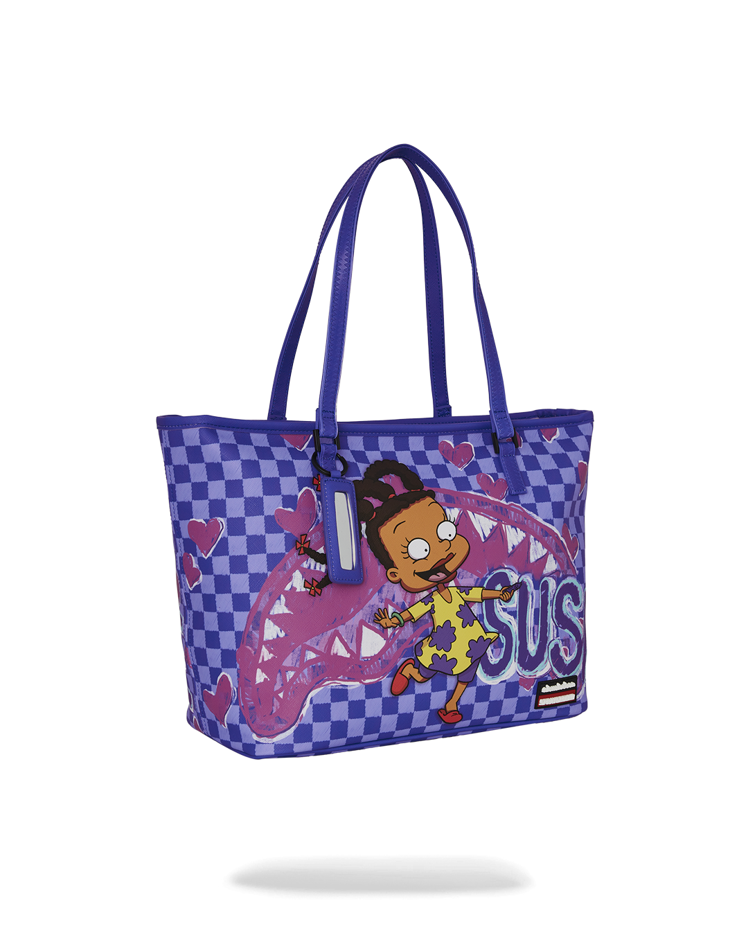 RUGRATS SUSIE CRAYON SHARK MESSENGER TOTE