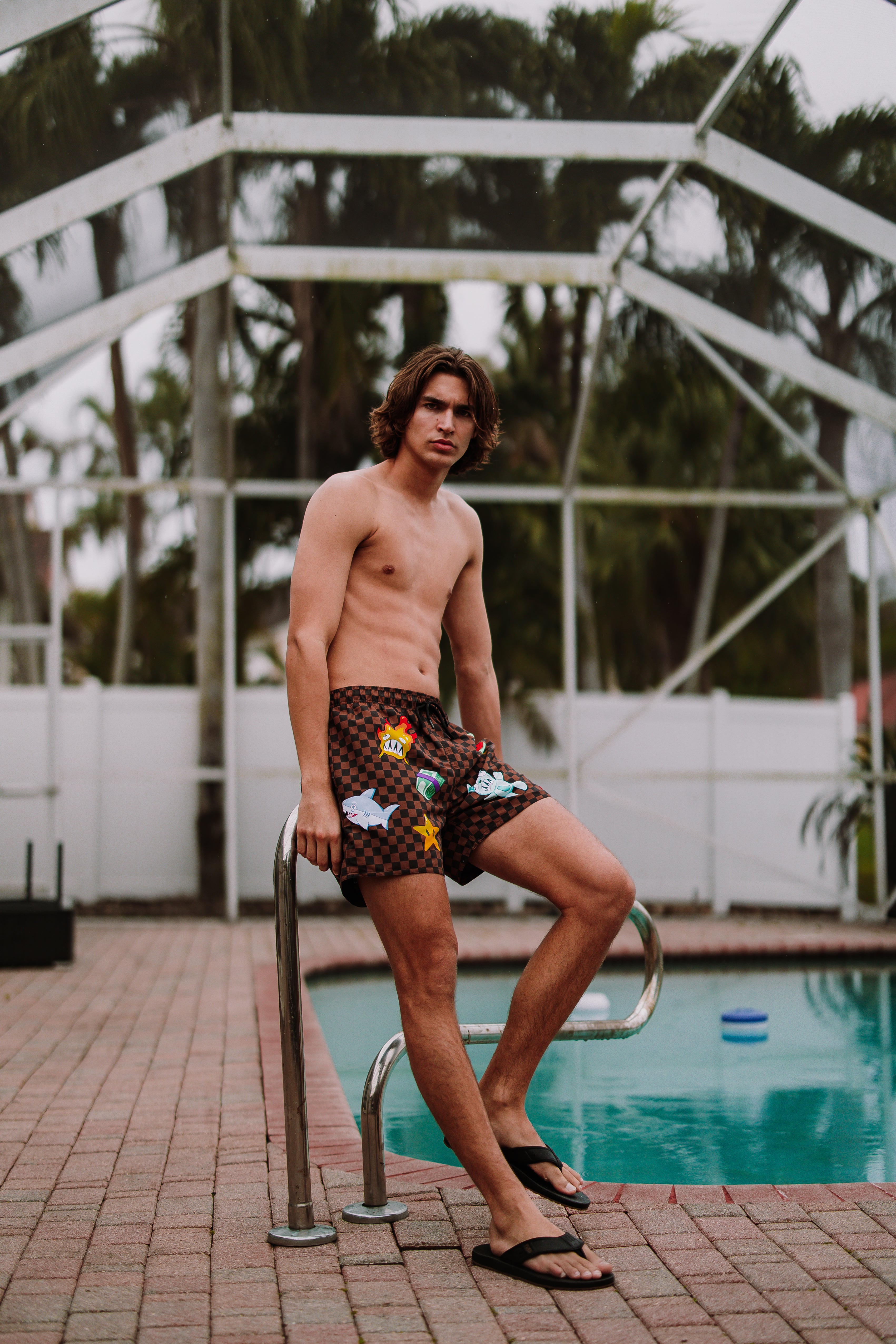 LET'S MAKE SOME NOISE SWIM SHORTS