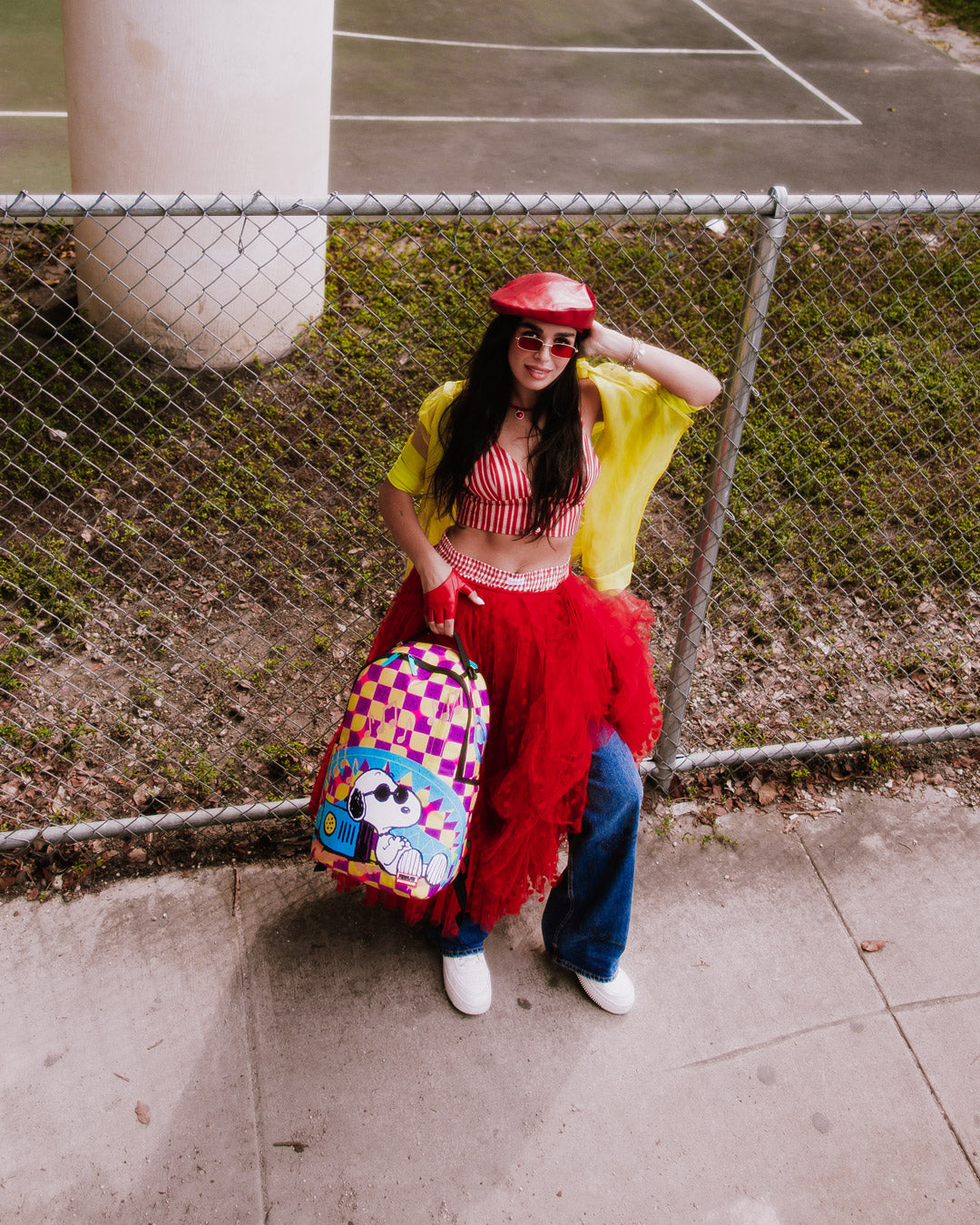 SNOOPY CHILLWAVE DLX BACKPACK