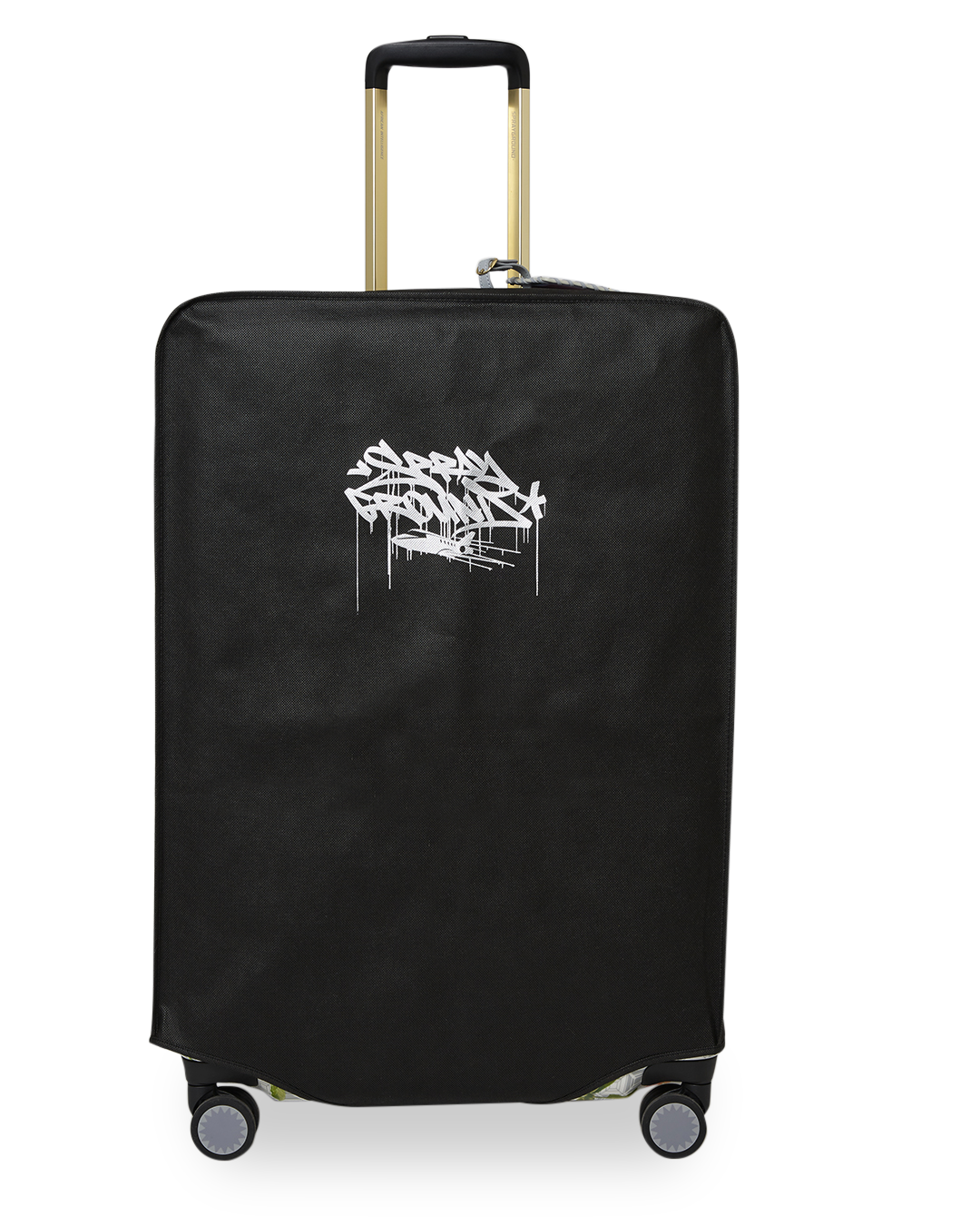 A.I. AFRICAN INTELLIGENCE ELEGANT ENERGY SHARKITECTURE FULL SIZE LUGGAGE - SANDFLOWER COLLAB