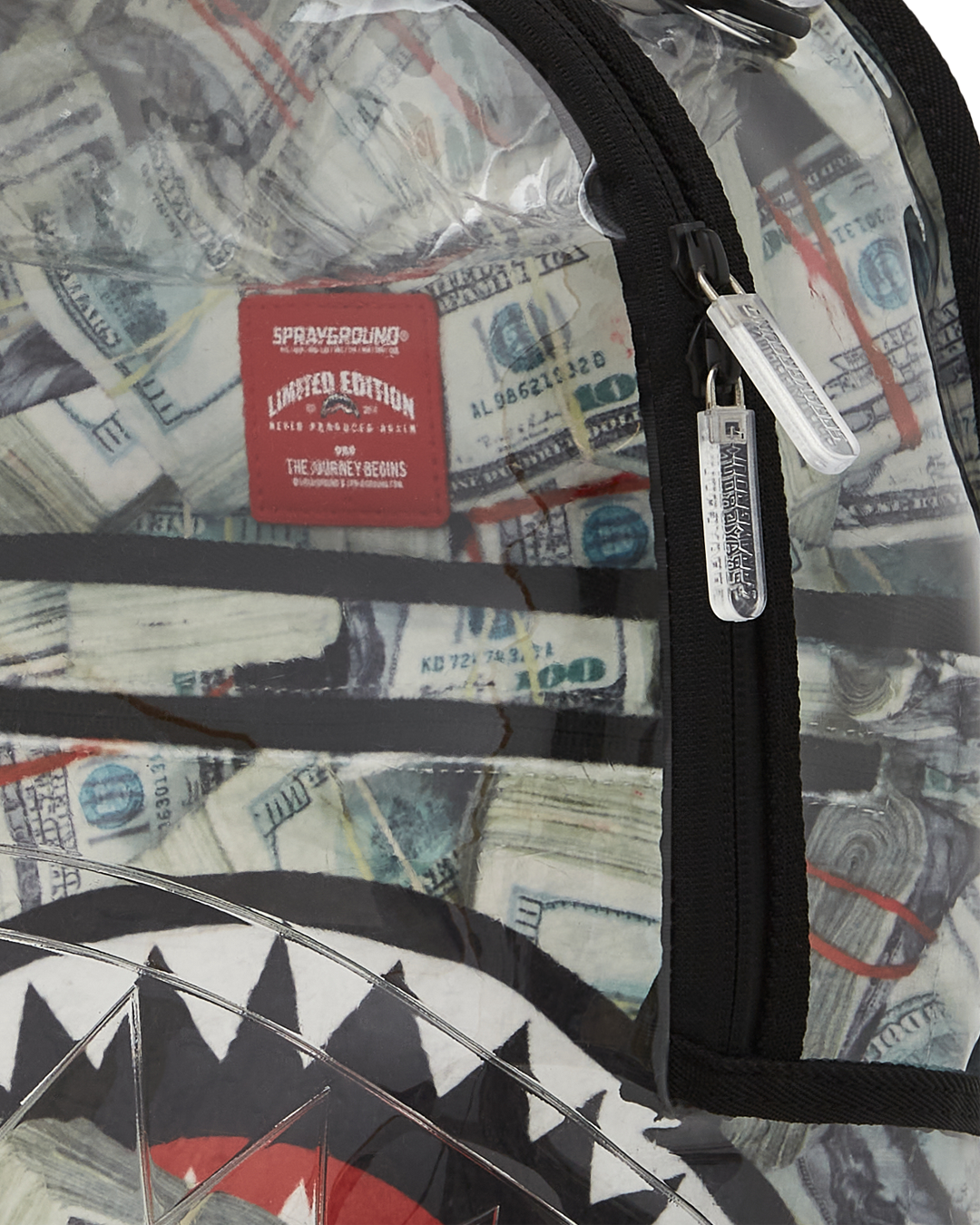 CLEAR BACKPACK - MONEY CHOMP