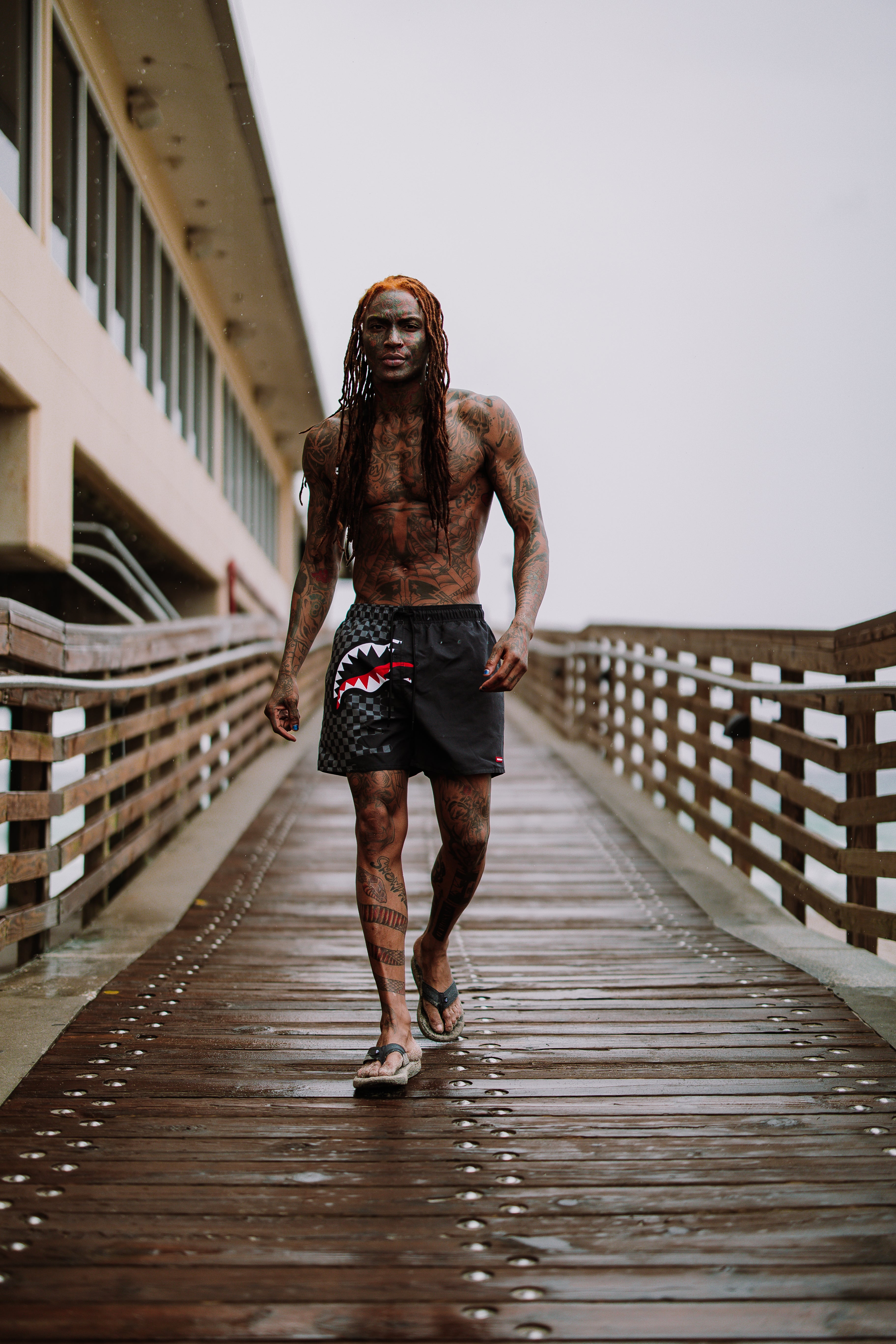 SPEED SHARK SIDE SWIPE SWIM SHORTS
