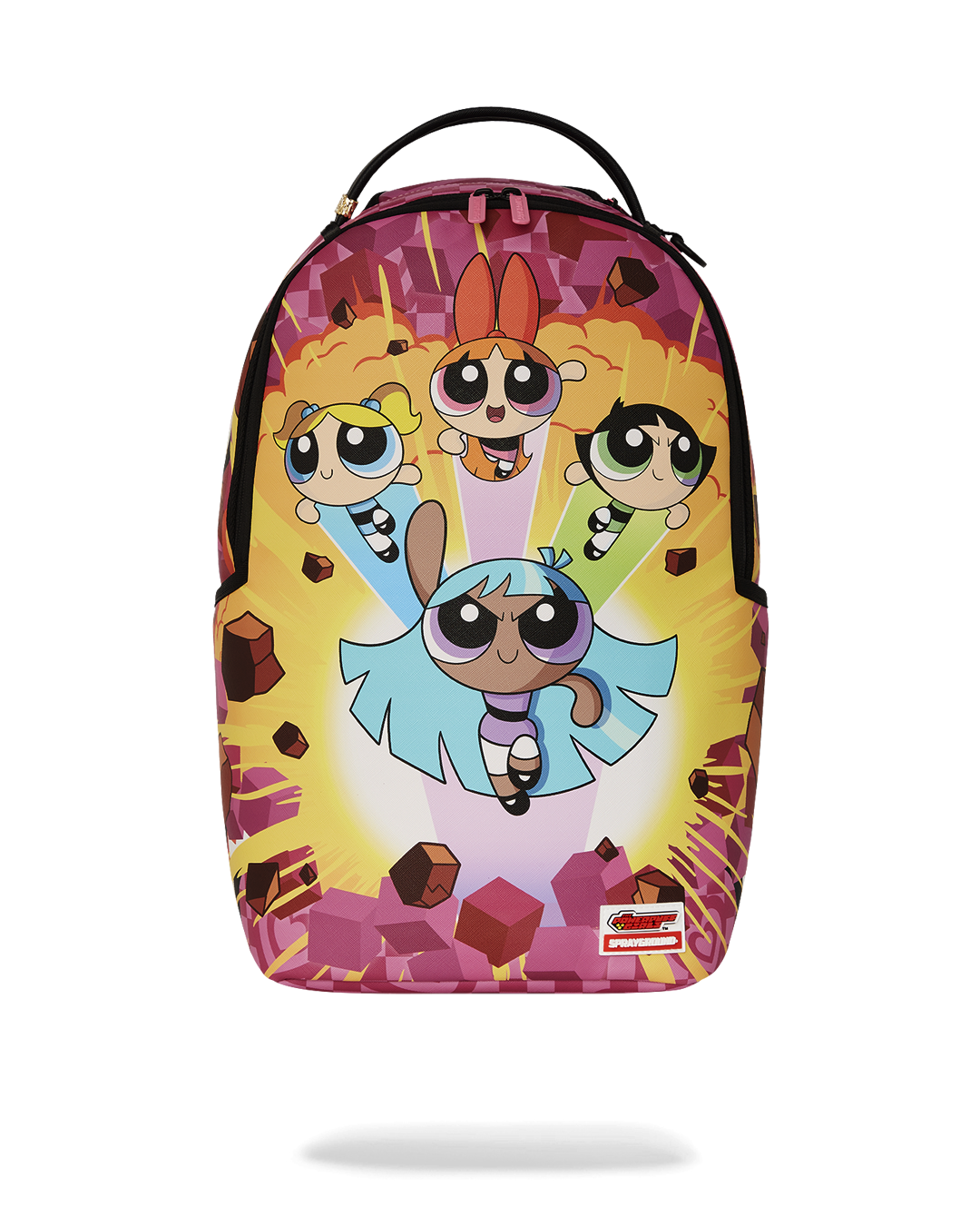 POWERPUFF BUSTIN THRU DLXSV BACKPACK