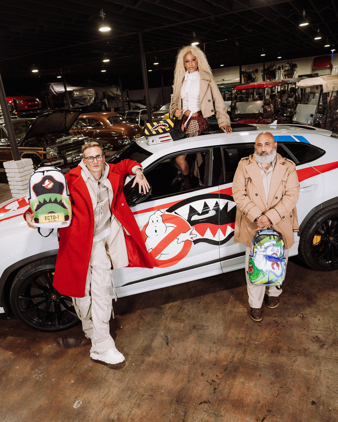 GHOSTBUSTERS ECTO-SHARK BACKPACK