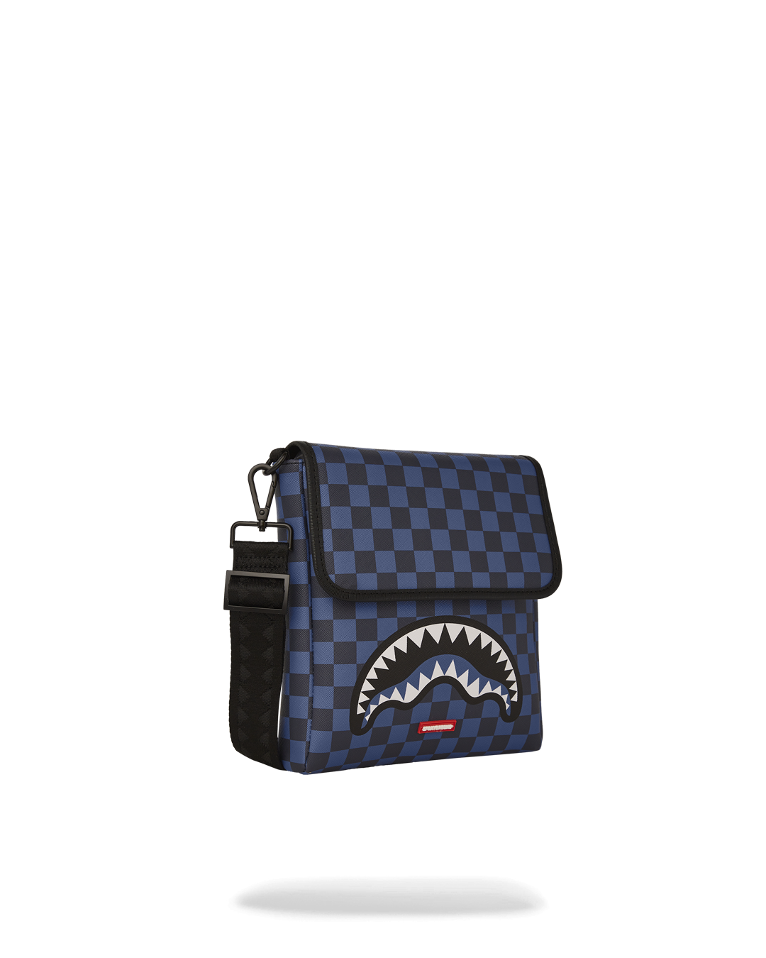 MIDNIGHT MAGIC SHARKS IN PARIS MESSENGER SLING BAG