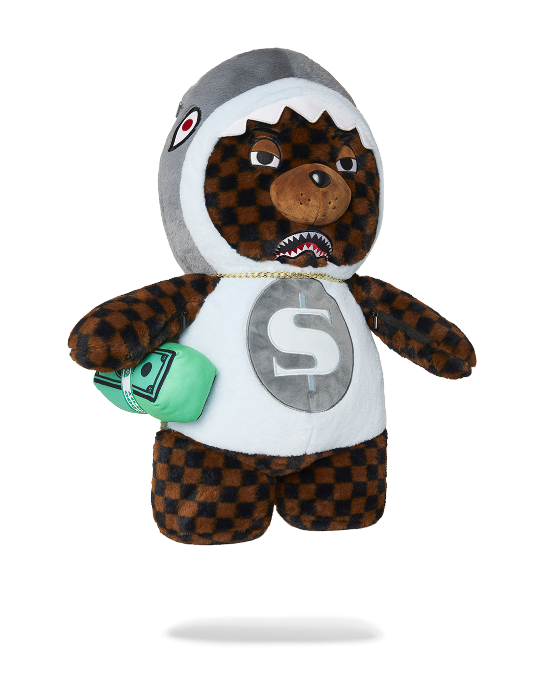 THE RIZZLER MONEYBEAR TEDDYBEAR BACKPACK