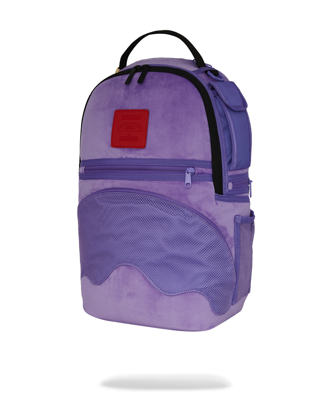 NOOO WAY!!! A REVERSIBLE BACKPACK - PURPLE VELOUR TO OG SHARKS IN PARIS BACKPACK