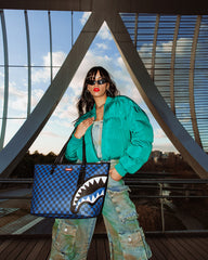 MIDNIGHT MAGIC SHARKS IN PARIS TOTE