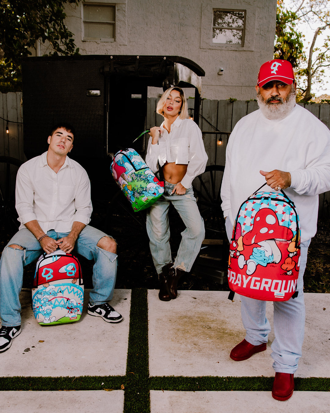 SMURFS ART PARTY BACKPACK