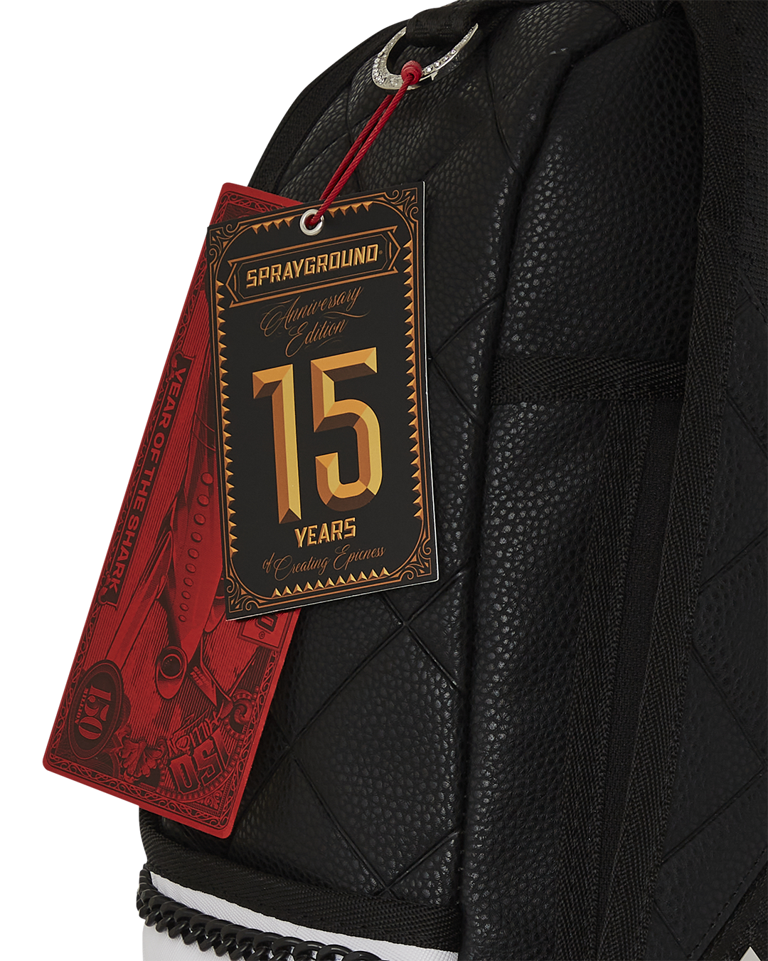 HELLO MY NAME IS 15 YEARS QUILTED BACKPACK (SUPER RARE)